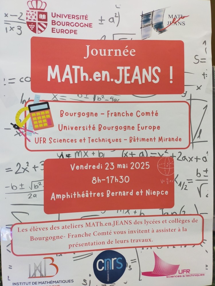 Journée Math.en.Jeans !