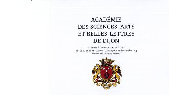 Calendrier des Sciences, Arts et Belles-Lettres de Dijon
